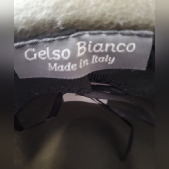 Gelso Bianco Firenze Hats ( Brown & Light Black) 100% Made in Italy - Picture 5 of 15